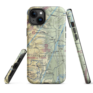 Diamond M Ranch Airport (90CL) VFR Sectional  Tough iPhone Case