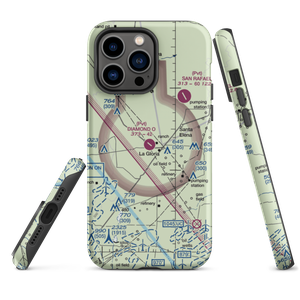 Diamond O Ranch Airport (XS93) VFR Sectional  Tough iPhone Case