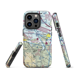 Diamond Point Airstrip (2WA1) VFR Sectional  Tough iPhone Case