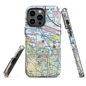 Diamond Point Airstrip (2WA1) VFR Sectional  Tough iPhone Case