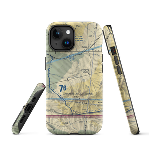 Dick Taylor Airstrip (43CA) VFR Sectional  Tough iPhone Case