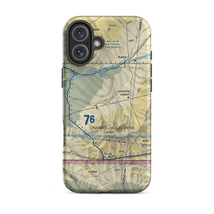 Dick Taylor Airstrip (43CA) VFR Sectional  Tough iPhone Case