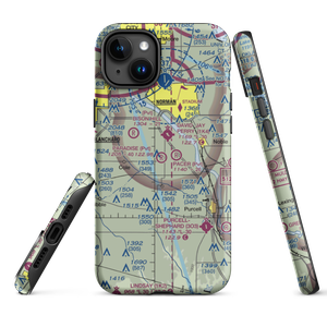 Dick's Airport (OK02) VFR Sectional  Tough iPhone Case