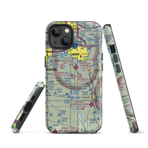 Dick's Airport (OK02) VFR Sectional  Tough iPhone Case