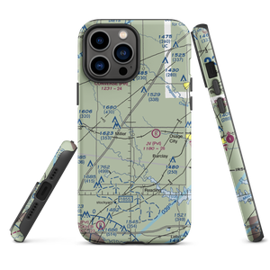 Dickson /Private/ Airport (SN93) VFR Sectional  Tough iPhone Case