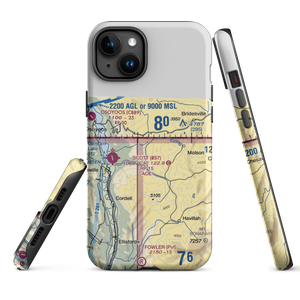 Dickson Field (75WT) VFR Sectional  Tough iPhone Case