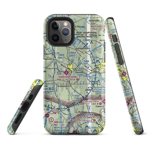 Diesel Dogs Seaplane Base (MA40) VFR Sectional  Tough iPhone Case