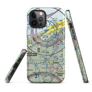 Dillen Personal Airport (PA02) VFR Sectional  Tough iPhone Case