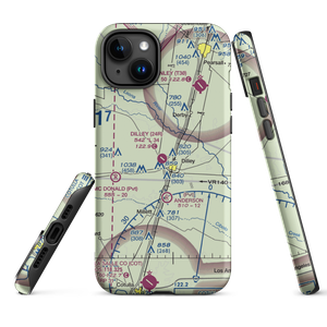 Dilley Airpark (24R) VFR Sectional  Tough iPhone Case