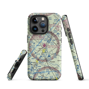 Dillon County Airport (DLC) VFR Sectional  Tough iPhone Case