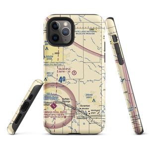 Dilse Private Airstrip (NA98) VFR Sectional  Tough iPhone Case