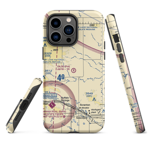 Dilse Private Airstrip (NA98) VFR Sectional  Tough iPhone Case