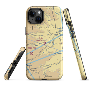 Dilts Ranch Airport (WY01) VFR Sectional  Tough iPhone Case