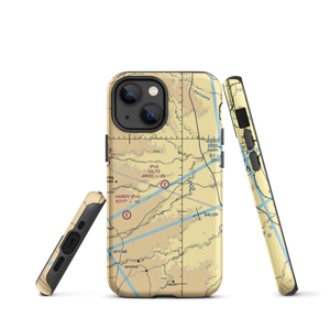 Dilts Ranch Airport (WY01) VFR Sectional  Tough iPhone Case