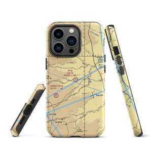 Dilts Ranch Airport (WY01) VFR Sectional  Tough iPhone Case