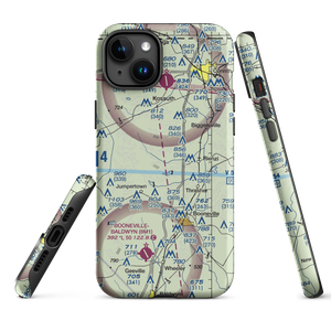 Dilworth Airport (MS18) VFR Sectional  Tough iPhone Case