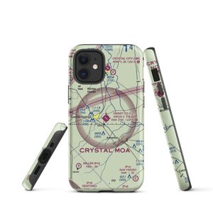 Dimmit County Airport (CZT) VFR Sectional  Tough iPhone Case