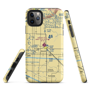 Dimmitt Municipal Airport (T55) VFR Sectional  Tough iPhone Case