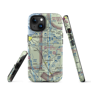 Dinnerbell Airport (61WI) VFR Sectional  Tough iPhone Case