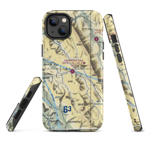 Dinsmore Airport (D63) VFR Sectional  Tough iPhone Case