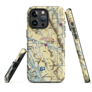 Dinsmore Airport (D63) VFR Sectional  Tough iPhone Case