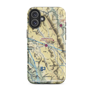 Dinsmore Airport (D63) VFR Sectional  Tough iPhone Case