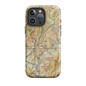 Dixie Town Airport (US-0010) VFR Sectional  Tough iPhone Case