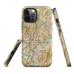 Dixie Town Airport (US-0010) VFR Sectional  Tough iPhone Case