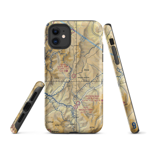 Dixie US Forest Service Airport (A05) VFR Sectional  Tough iPhone Case