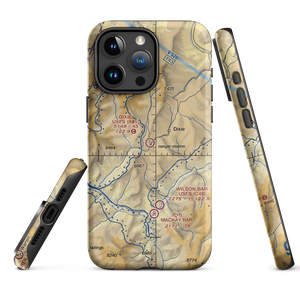 Dixie US Forest Service Airport (A05) VFR Sectional  Tough iPhone Case