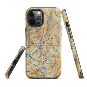 Dixie US Forest Service Airport (A05) VFR Sectional  Tough iPhone Case