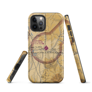 Dixon Airport (DWX) VFR Sectional  Tough iPhone Case