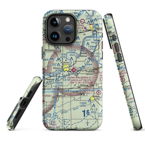 Dixon Municipal Charles R. Walgreen Field (C73) VFR Sectional  Tough iPhone Case