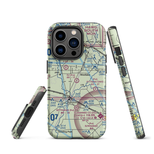 DJ Farm Airport (FA93) VFR Sectional  Tough iPhone Case