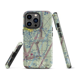 Djs Airport (OK07) VFR Sectional  Tough iPhone Case