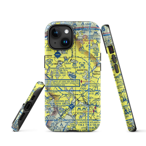 Dobbins Air Reserve Base (MGE) VFR Sectional  Tough iPhone Case