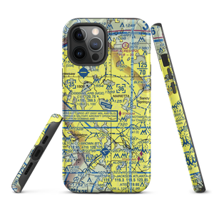 Dobbins Air Reserve Base (MGE) VFR Sectional  Tough iPhone Case