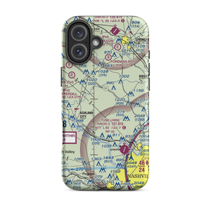 Doc Jones Field (TN73) VFR Sectional  Tough iPhone Case