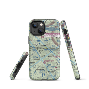 Docken Field (37WI) VFR Sectional  Tough iPhone Case