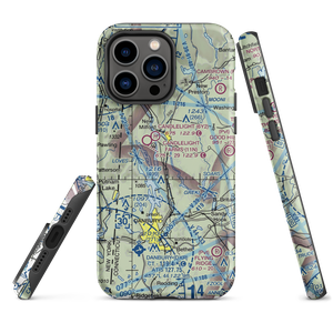 Docktors Field (CT51) VFR Sectional  Tough iPhone Case