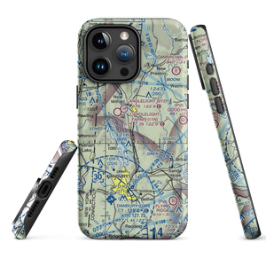 Docktors Field (CT51) VFR Sectional  Tough iPhone Case