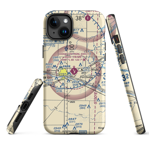 Dodge City Regional Airport (DDC) VFR Sectional  Tough iPhone Case