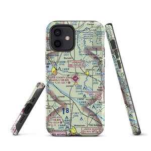 Dodge County Airport (UNU) VFR Sectional  Tough iPhone Case