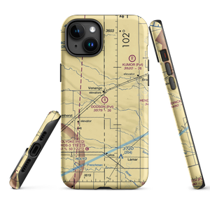 Dodson Brothers Airport (5NE9) VFR Sectional  Tough iPhone Case