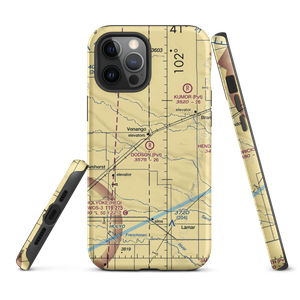 Dodson Brothers Airport (5NE9) VFR Sectional  Tough iPhone Case