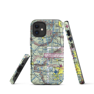 Doering Farms Airfield (0WI2) VFR Sectional  Tough iPhone Case