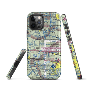 Doering Farms Airfield (0WI2) VFR Sectional  Tough iPhone Case