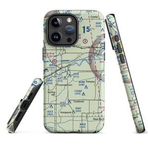 Doering's Port Airport (LL61) VFR Sectional  Tough iPhone Case