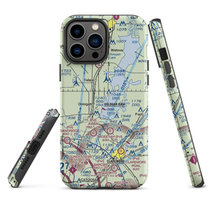 Dog Iron Ranch Airport (OK37) VFR Sectional  Tough iPhone Case