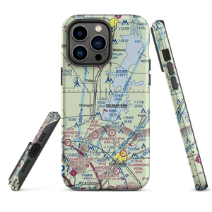Dog Iron Ranch Airport (OK37) VFR Sectional  Tough iPhone Case